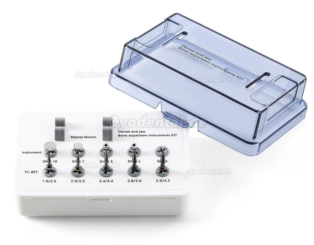 Dental Kieferknochen Expander Set Implantat Expansionsinstrumente Edelstahl